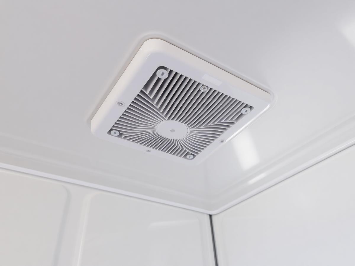 Interior ventilation fan